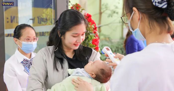 Khu vực tiêm chủng chuyên nghiệp tại VNVC Hà Tĩnh