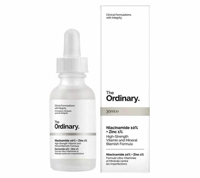 Hình ảnh thực tế Serum The Ordinary Niacinamide 10% + Zinc 1%