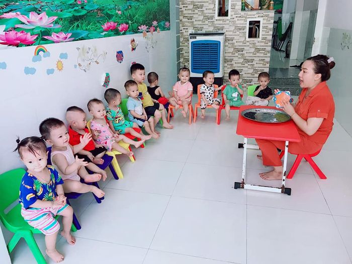 Hình ảnh không gian học tập tại Mầm non Hoa Mộc Lan