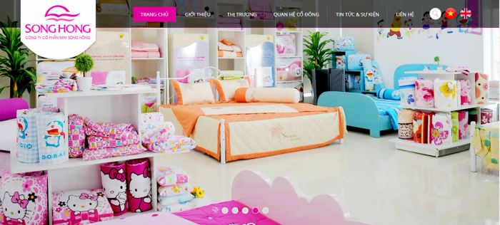 Hình ảnh bộ sưu tập chăn ga gối đệm cao cấp Sông Hồng