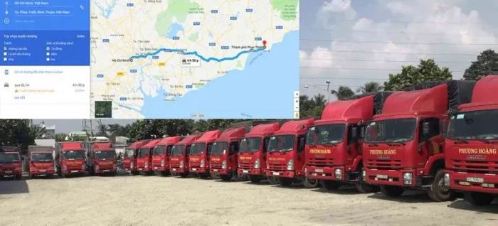 Hình ảnh quy trình vận chuyển chuyên nghiệp tại Phượng Hoàng