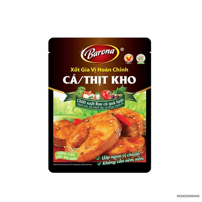 Xốt gia vị hoàn chỉnh Barona ảnh 1 - Hình ảnh chân thực về sản phẩm đậm đà hương vị, kế thừa tinh hoa ẩm thực Việt.