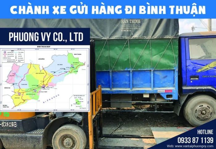Hình ảnh đội xe vận tải Phương Vy - Chất lượng và chuyên nghiệp