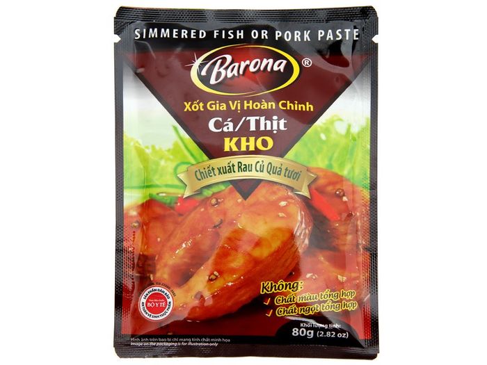 Xốt gia vị hoàn chỉnh Barona ảnh 2 - Góc nhìn cận cảnh về sản phẩm chất lượng cao, được chế biến từ nguyên liệu thiên nhiên.
