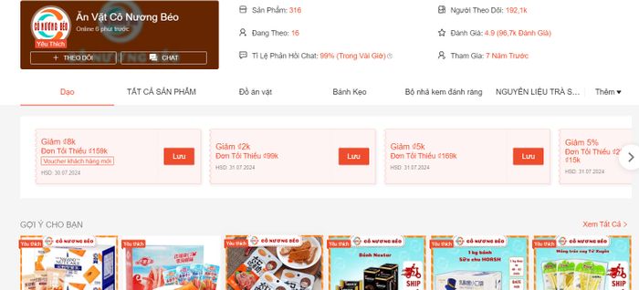 Ăn Vặt Cô Nương Béo - Hình ảnh minh họa 2