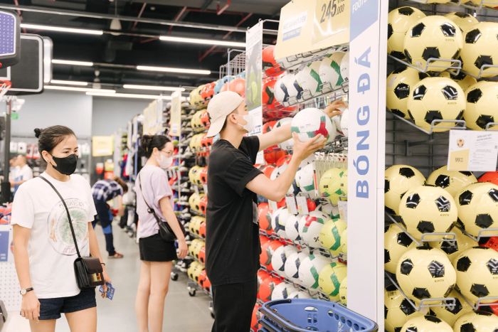 Hình ảnh cửa hàng Decathlon tại TP.HCM