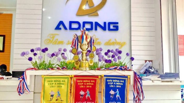 Hình ảnh trụ sở hiện đại của Á Đông ADG - biểu tượng uy tín trong ngành nhựa