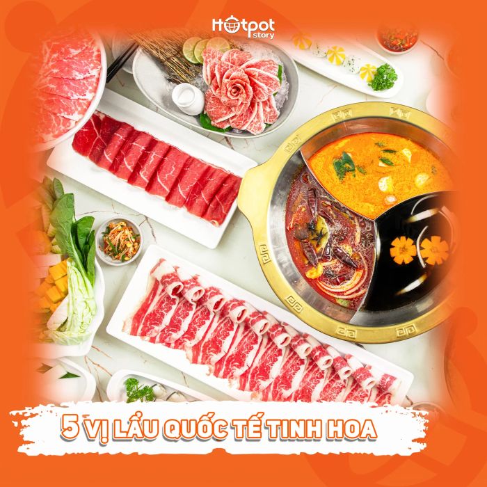 Không gian ấm cúng tại Hotpot Story