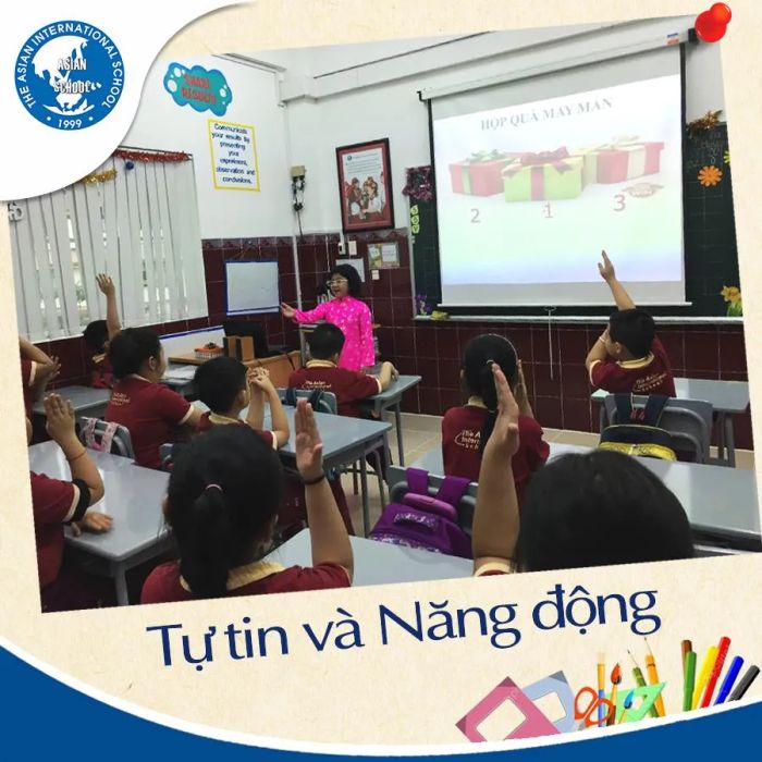 Không gian học tập đầy cảm hứng tại Trường Quốc tế Á Châu IPS