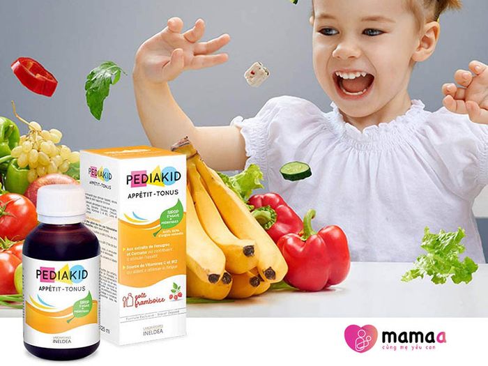 Hình ảnh chi tiết Siro Pediakid Appetit Tonus - Dung dịch màu hổ phách trong suốt, an toàn cho trẻ nhỏ