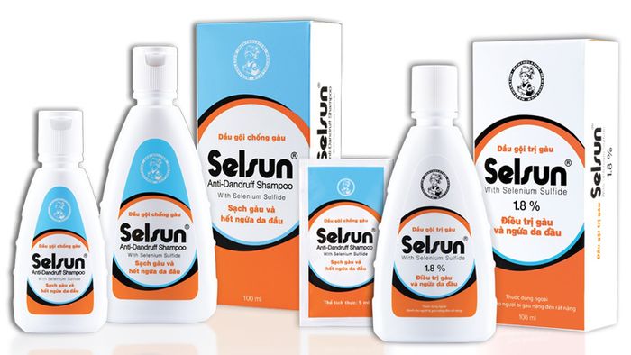 Hình ảnh dầu gội Selsun - Sản phẩm trị gàu số 1 thế giới (ảnh 1)