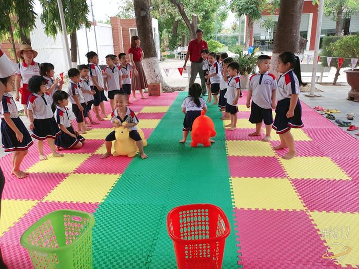 Không gian học tập tại Mầm non Đồ Rê Mí