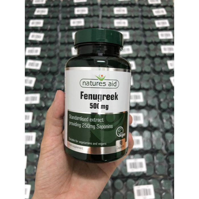 Viên Uống Lợi Sữa Fenugreek Natures Aid ảnh 2