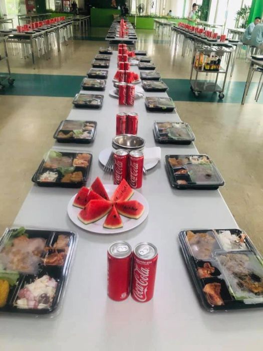 Hình ảnh dây chuyền chế biến đạt chuẩn của Hà Thành Foods