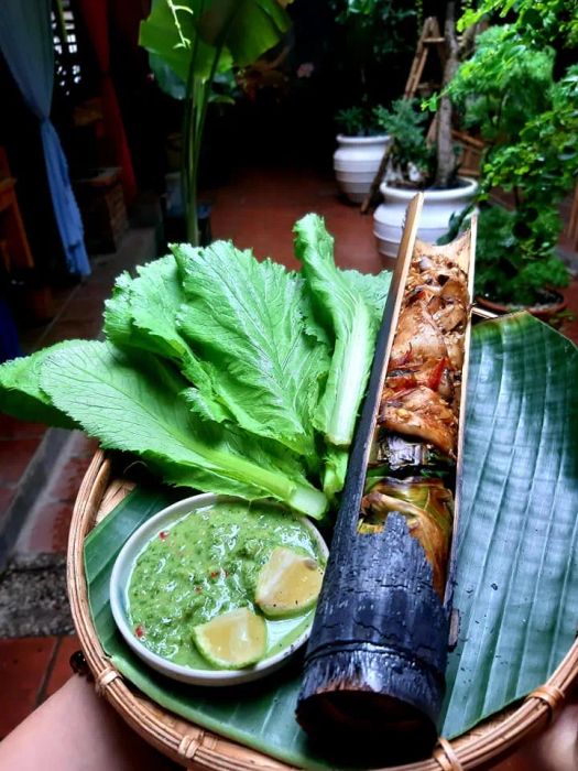 Không gian thiền vị ấm cúng tại Đà Nẵng Cơm Chay