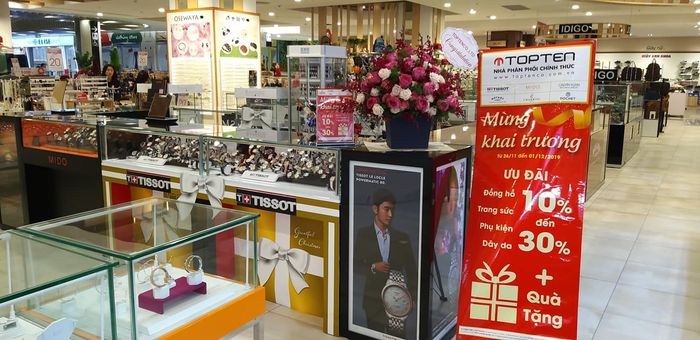 Hình ảnh showroom TOPTEN sang trọng