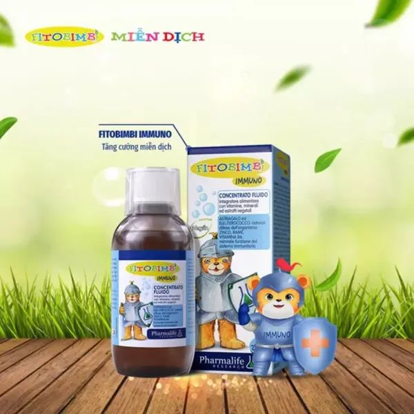 Fitobimbi Immuno - Siro tăng đề kháng miễn dịch cho trẻ ảnh 1