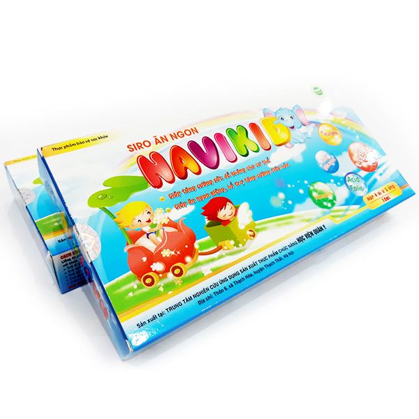 Hình ảnh sản phẩm Siro ăn ngon NAVIKID từ Học Viện Quân Y