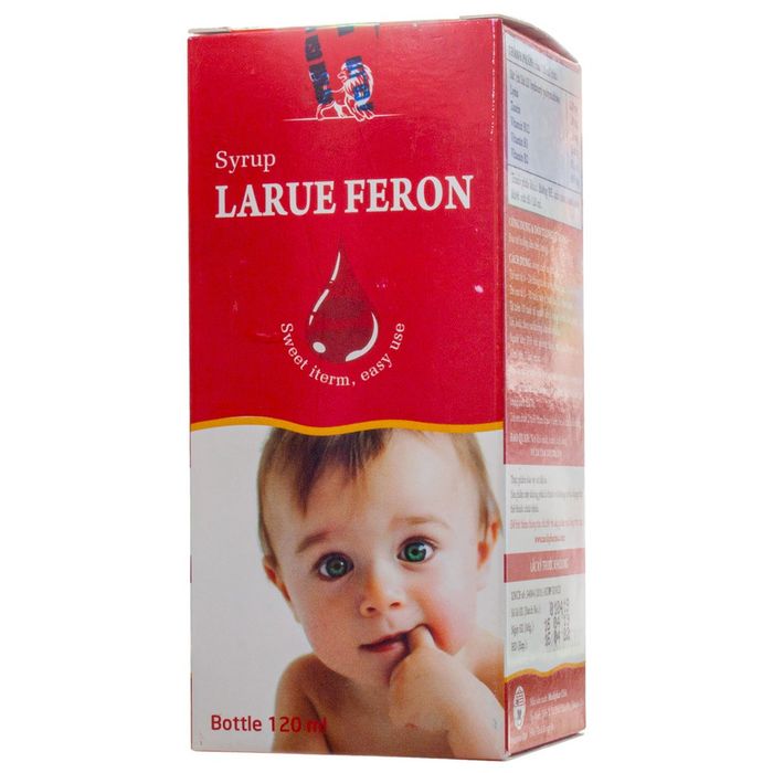 Hình ảnh chi tiết Siro Larue Feron - Dung dịch màu nâu đỏ đặc trưng, dễ dàng sử dụng