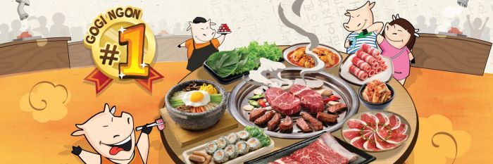 Không gian ẩm thực đậm chất Hàn tại GoGi House