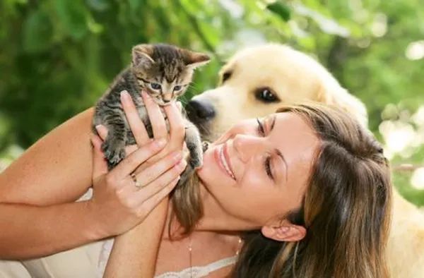 Hình ảnh minh họa: Khoảnh khắc ấm áp giữa người và thú cưng (Nguồn: Internet)