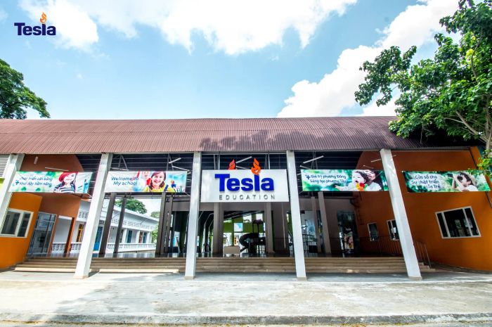 Không gian học tập hiện đại tại Trường Quốc Tế Tesla