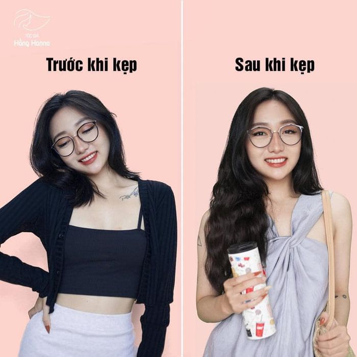 Tóc giả Hằng Hanna - Hình ảnh tóc kẹp tuyệt đẹp
