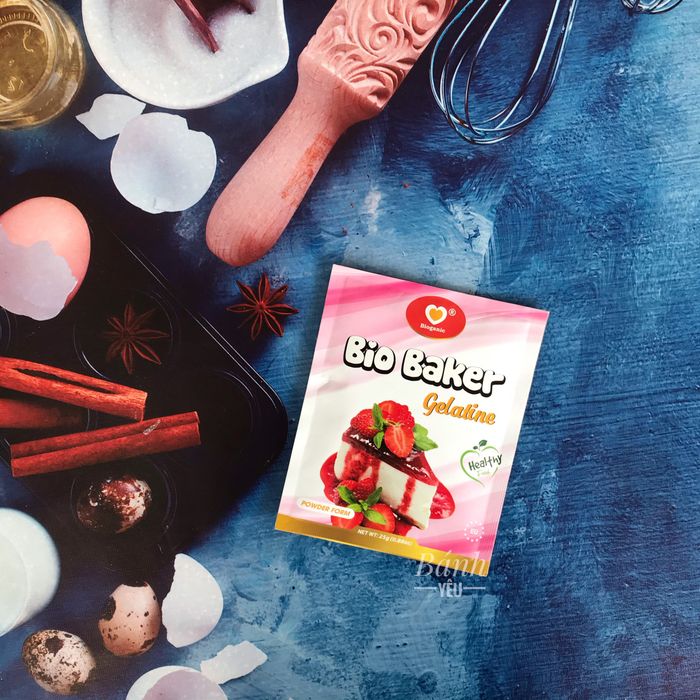 Hình ảnh sản phẩm Bột Gelatin BIO BAKER chính hãng