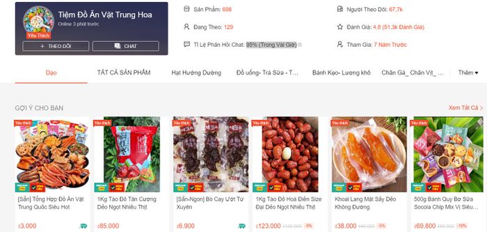 Tiệm Đồ Ăn Vặt Trung Hoa - Hình ảnh minh họa 2