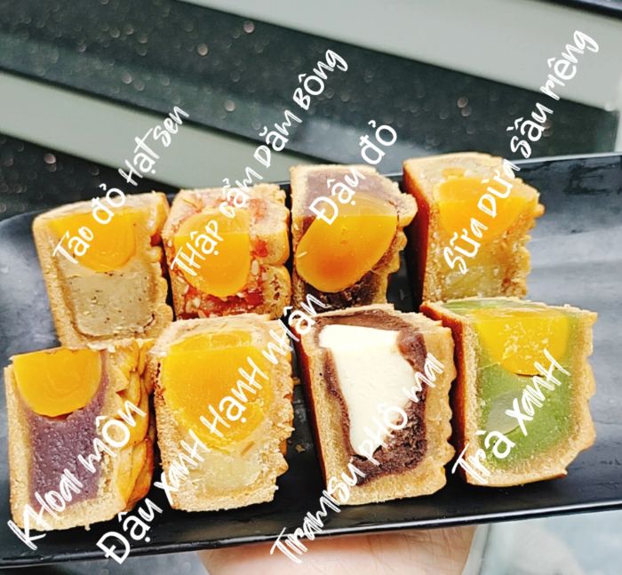 Không gian thưởng thức bánh trung thu tại Trang's Cakes