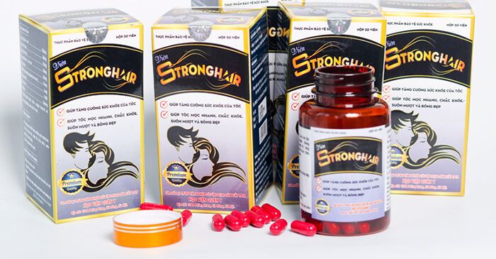 Bộ ảnh chi tiết Strong Hair - Giải pháp vàng cho tóc bạc sớm