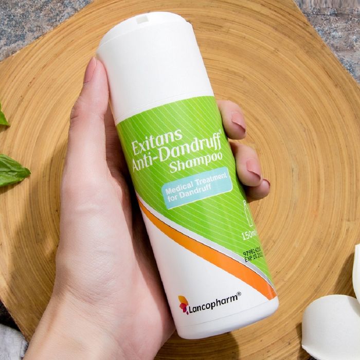 Hình ảnh minh họa dầu gội đặc trị gàu và nấm Lancopharm Exitans Anti-Dandruff Shampoo (ảnh 2)