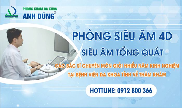 Phòng Khám Đa Khoa Anh Dũng - Hình ảnh trực quan về cơ sở vật chất hiện đại và môi trường khám chữa bệnh tiêu chuẩn