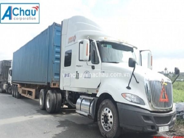 Hình ảnh đội xe vận tải hiện đại của Á Châu