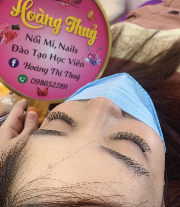 Hình ảnh thực tế dịch vụ nối mi tại Hoàng Thủy