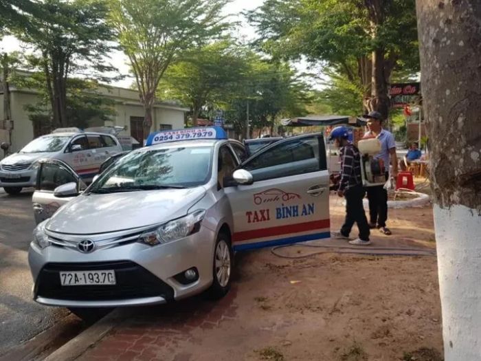 Hình ảnh đội xe Taxi Bình An (ảnh 1)