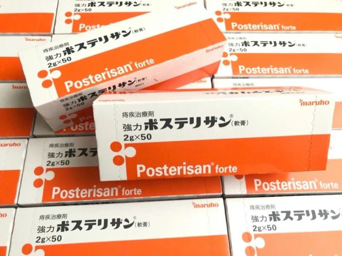 Thuốc bôi trĩ Posterisan Forte Nhật Bản - Hình ảnh 2