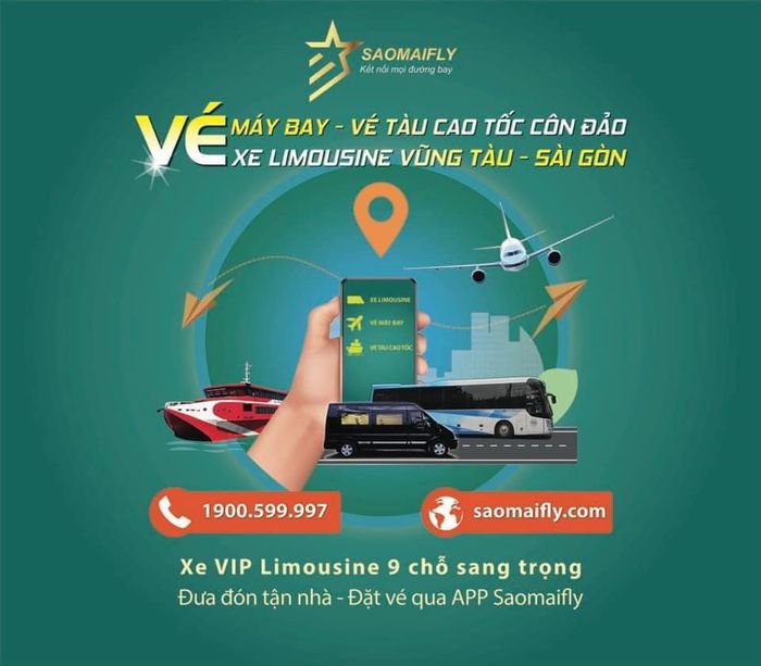 Đại lý vé máy bay Sao Mai hình ảnh 1