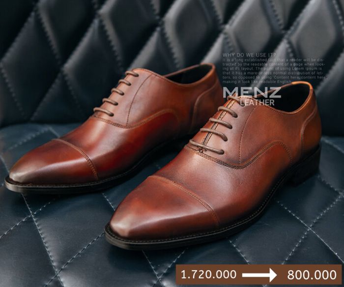 Tuyển tập mẫu giày da MenZ Leather phiên bản số 3
