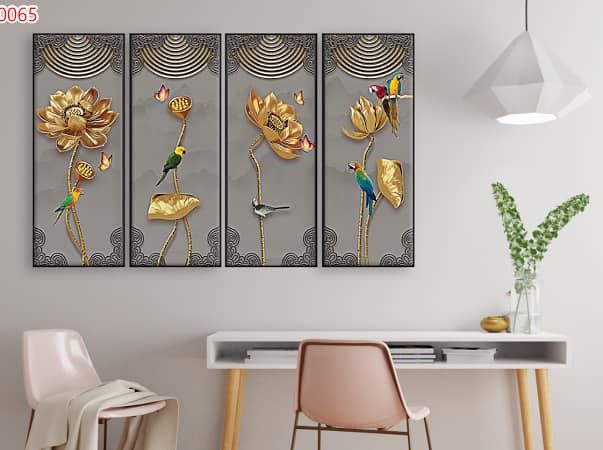 Bộ sưu tập tranh tường nghệ thuật tại Hoa Mai