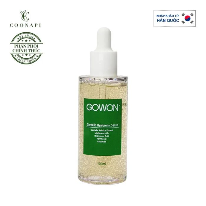 Serum rau má Gowon - Bí quyết da không mụn, căng mướt từ Hàn Quốc