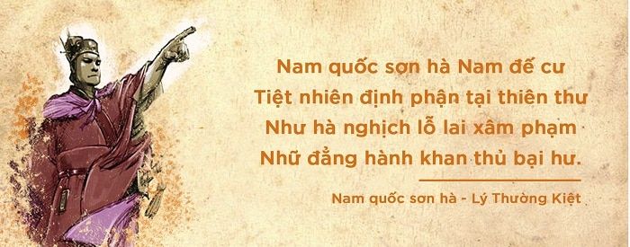 Tranh minh họa: Hình ảnh tái hiện trận chiến lịch sử sông Như Nguyệt (Nguồn: Bộ sưu tập di sản quốc gia)