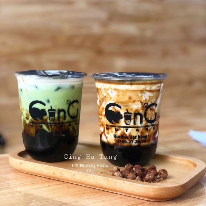 Những tác phẩm nghệ thuật từ sữa tươi và trân châu đường đen