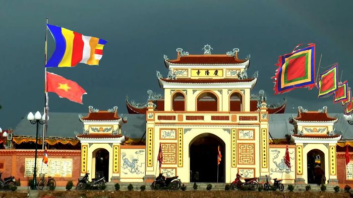 Hình ảnh Khánh Long Tự - ngôi chùa mang phong cách Huế giữa lòng Hà Nam