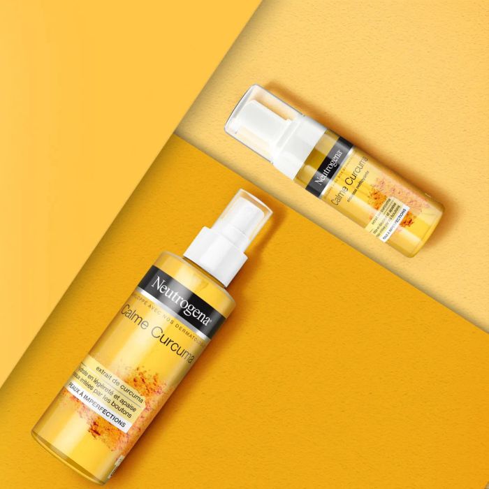 [Hình ảnh] Neutrogena Calme Curcuma - Thiết kế chai xịn sang dạng bơm