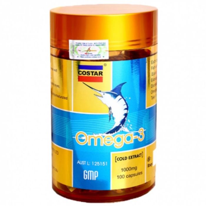 Viên Dầu Cá Omega 3 Costar Úc 1000mg - Ảnh 2