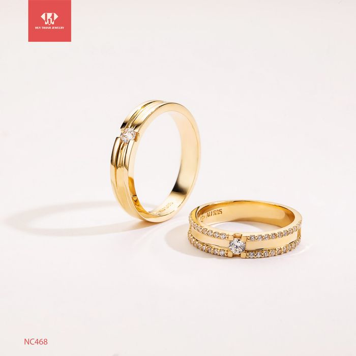 Bộ sưu tập nhẫn cưới đa dạng tại Huy Thanh Jewelry