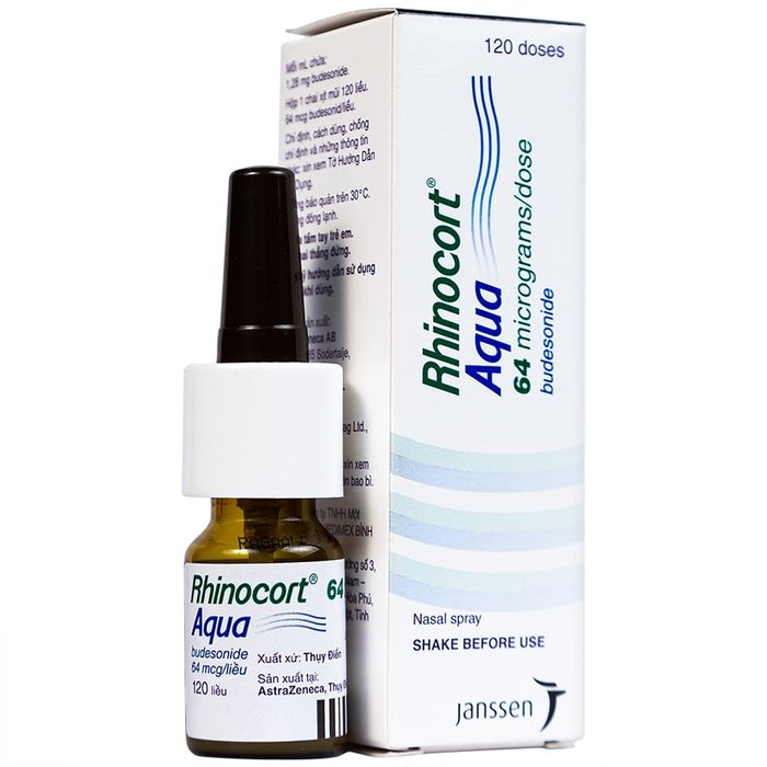 Hình ảnh chân thực - Thuốc xịt Rhinocort Aqua 64mcg trong điều trị viêm mũi dị ứng