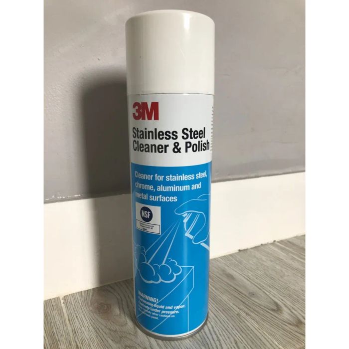 Hình ảnh thực tế 3M Stainless Steel Cleaner & Polish - Giải pháp toàn diện cho bề mặt inox