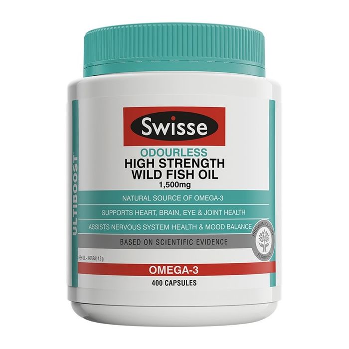 Viên Dầu Cá Không Mùi Swisse 1500mg - Ảnh 1